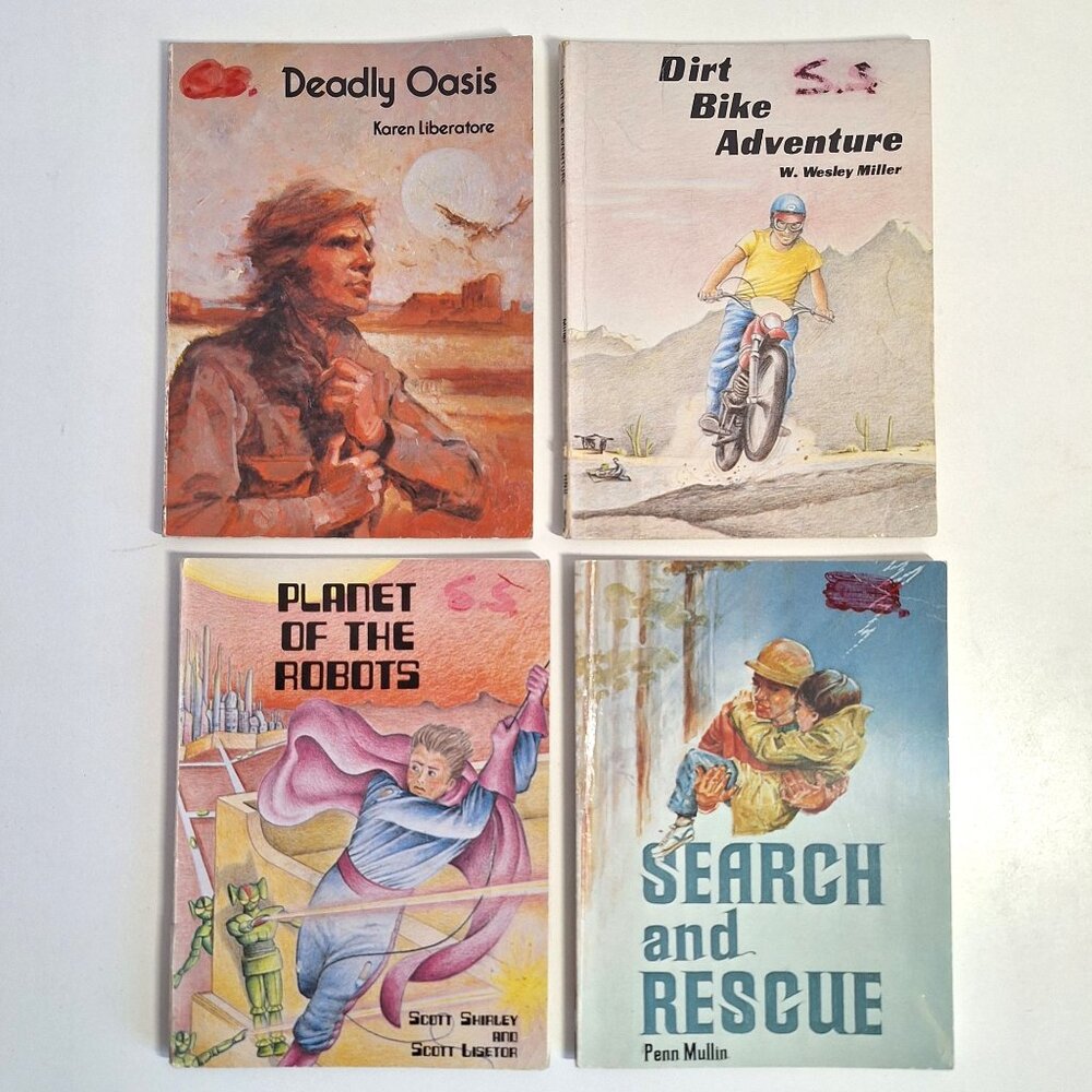 High Noon Books Lot Perspectives Set 1 Vintage 12 Adventure & Mystery - Picture 6 of 14